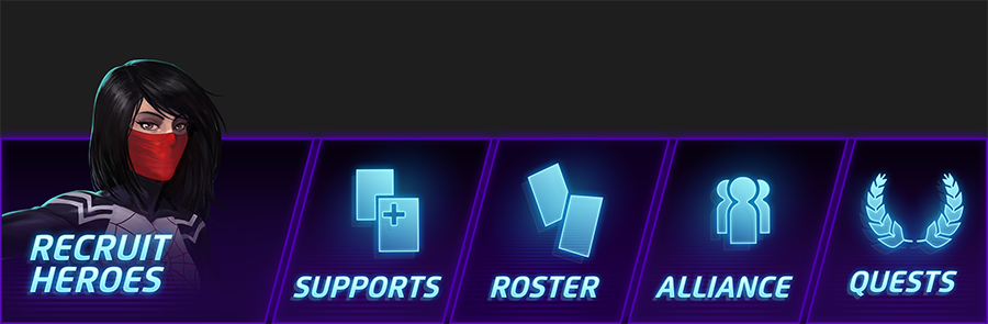 Visual mockup for the nav redesign