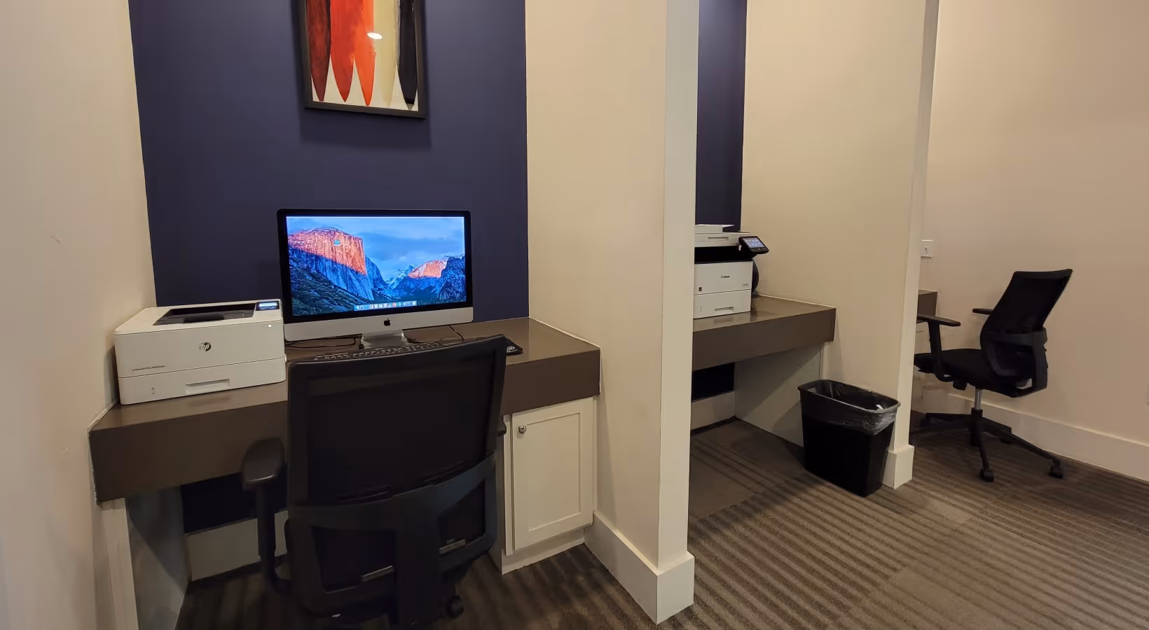 Business center at Novus Westshore apartments