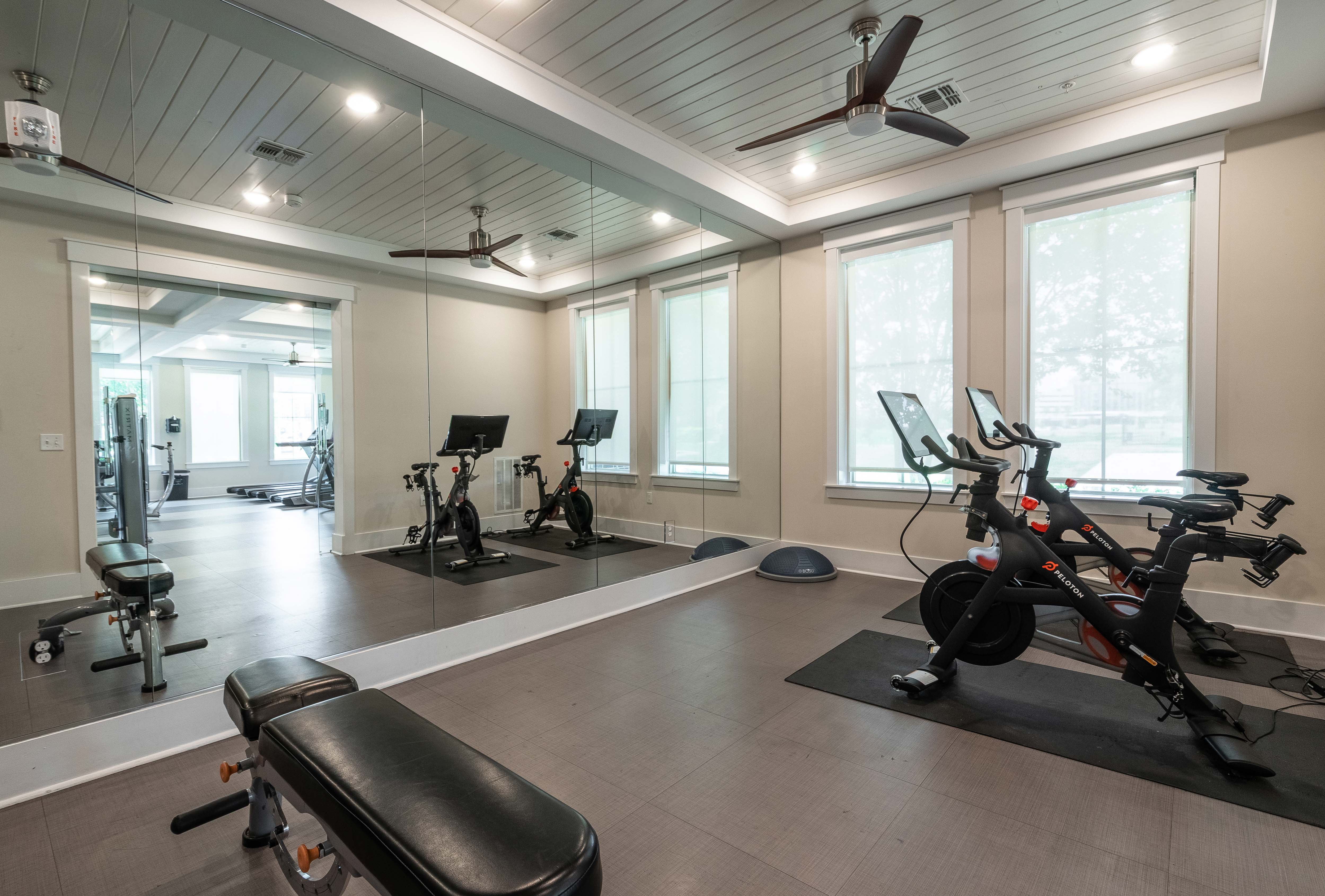 Golf simulator at Novus Westshore