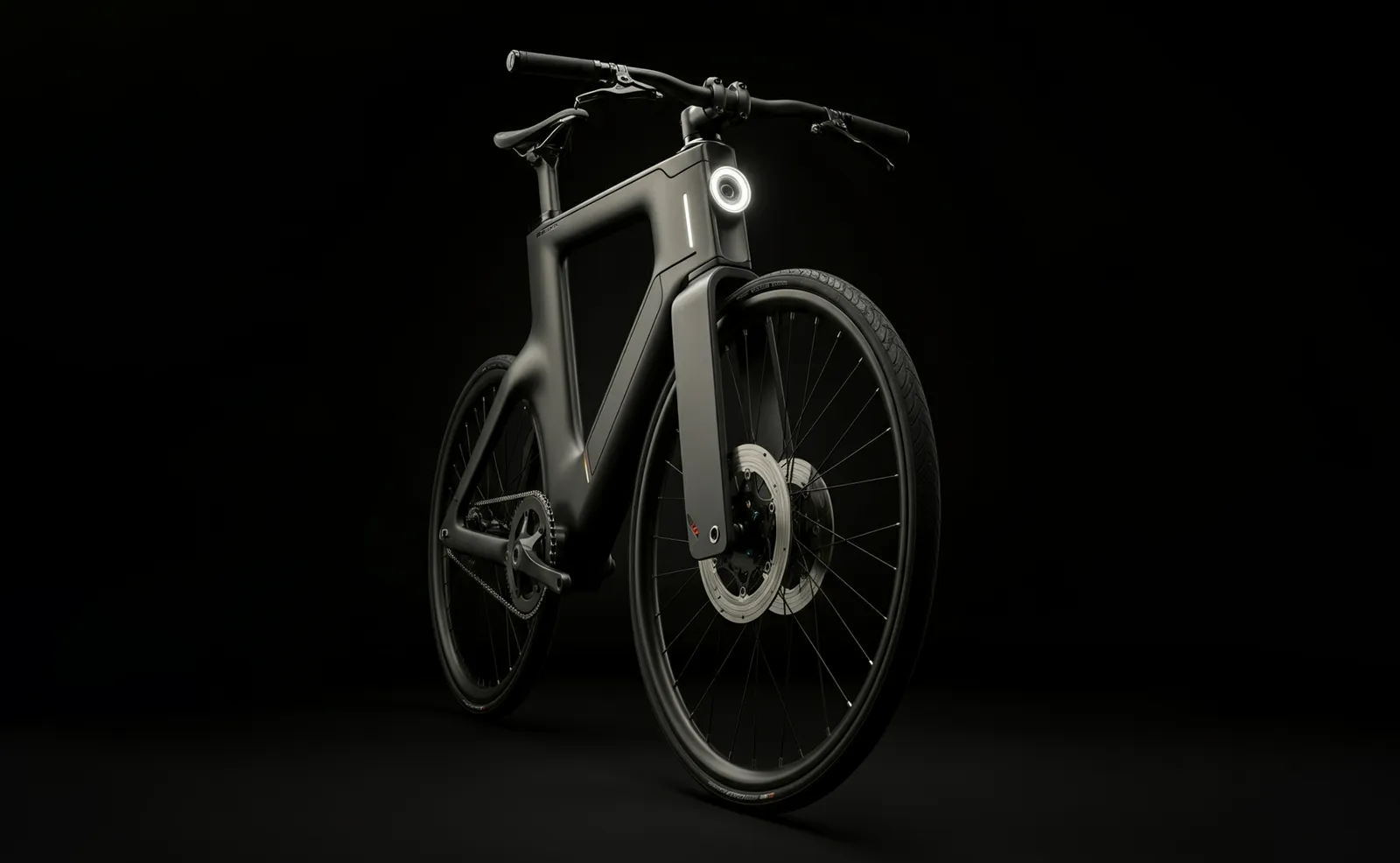 bike with dark background