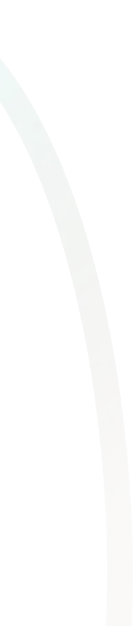 Curved, segmented white and light gray arc on a transparent background.