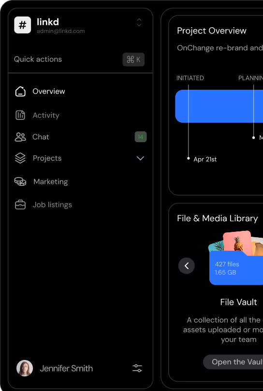 Feature section card placeholder mockup image