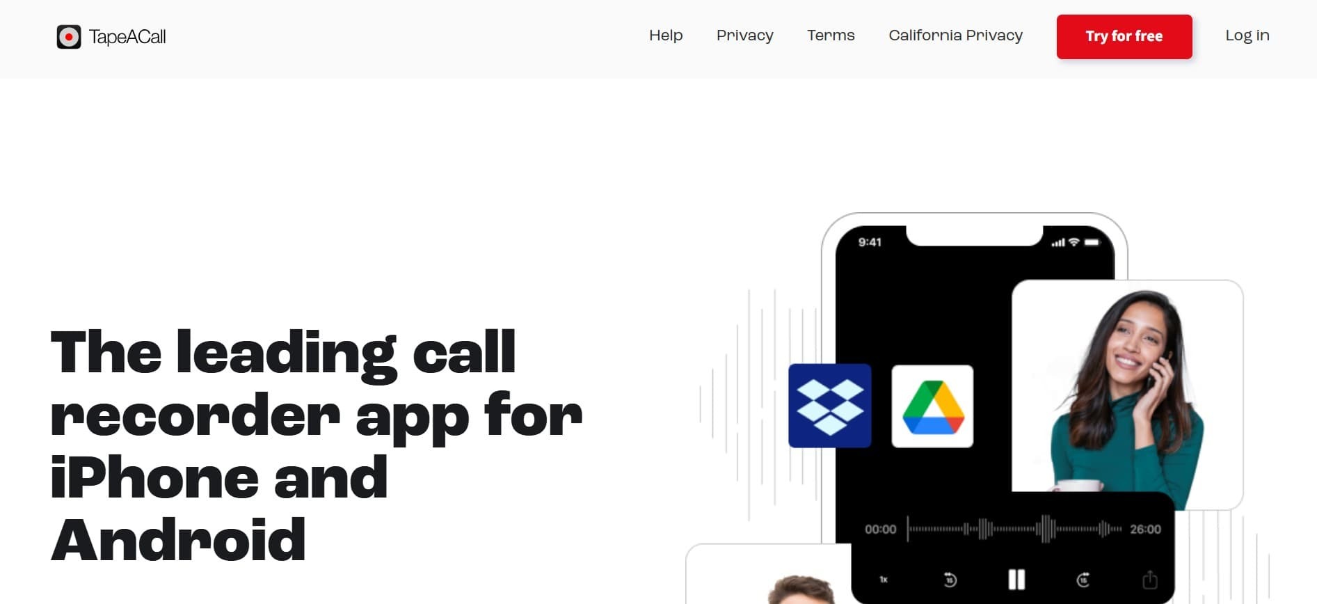 tapecall call recorder 