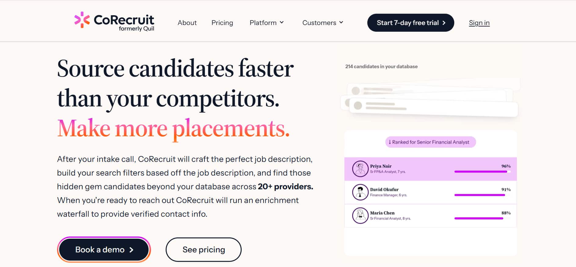 corecruit sourcing