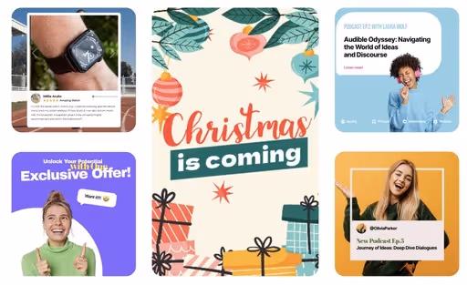 Social media templates