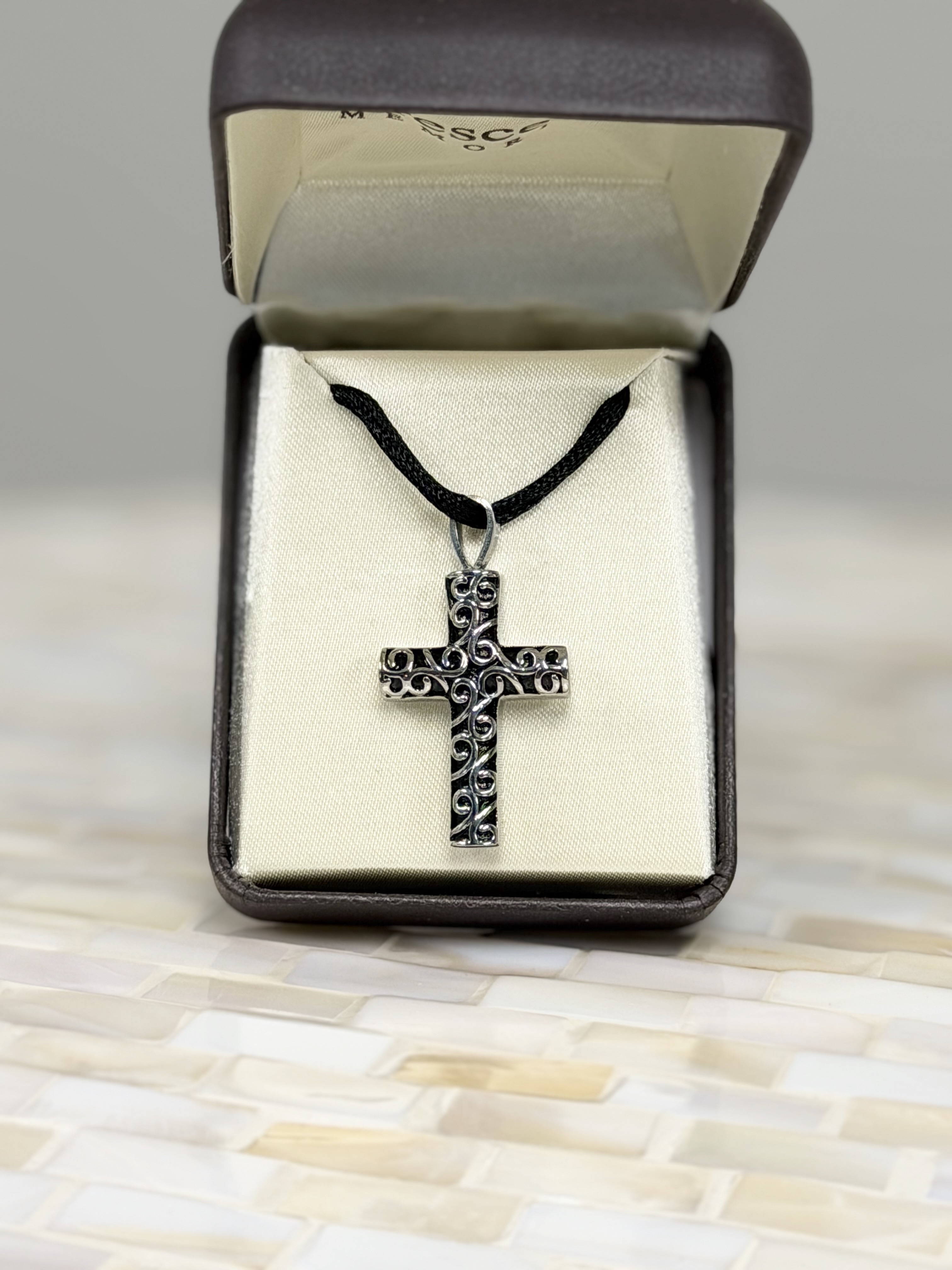 Filigree Cross Necklace