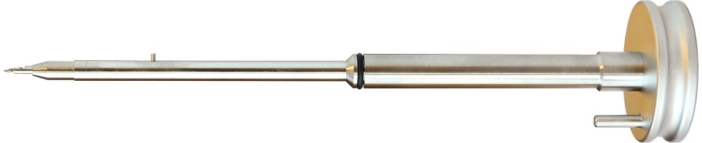 Hummingbird Scientific tomography TEM sample holder side view