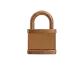 Metallic copper lock icon