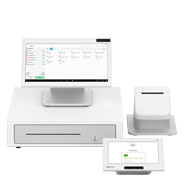White Clover Duo credit card POS system
