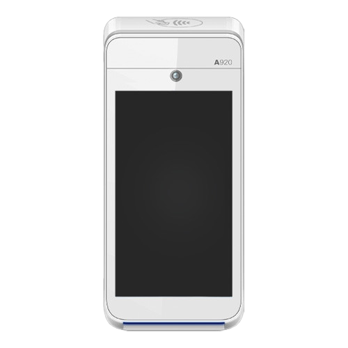 White Pax A920 credit card terminal
