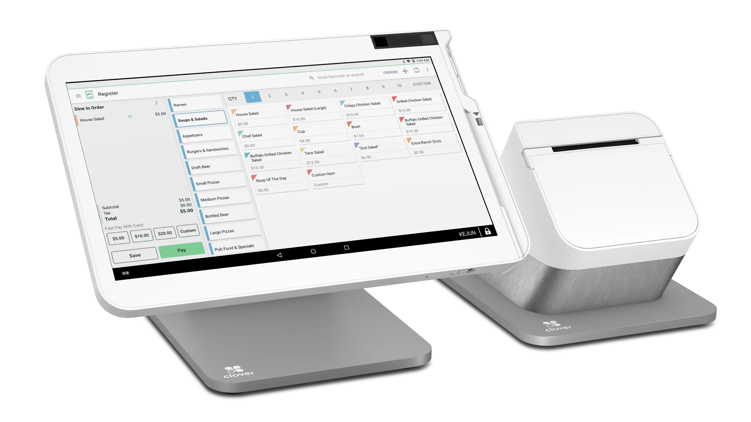 Clover Station Solo point-of-sale system