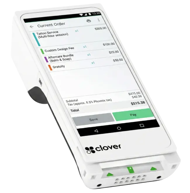 Clover Flex credit card processing terminal