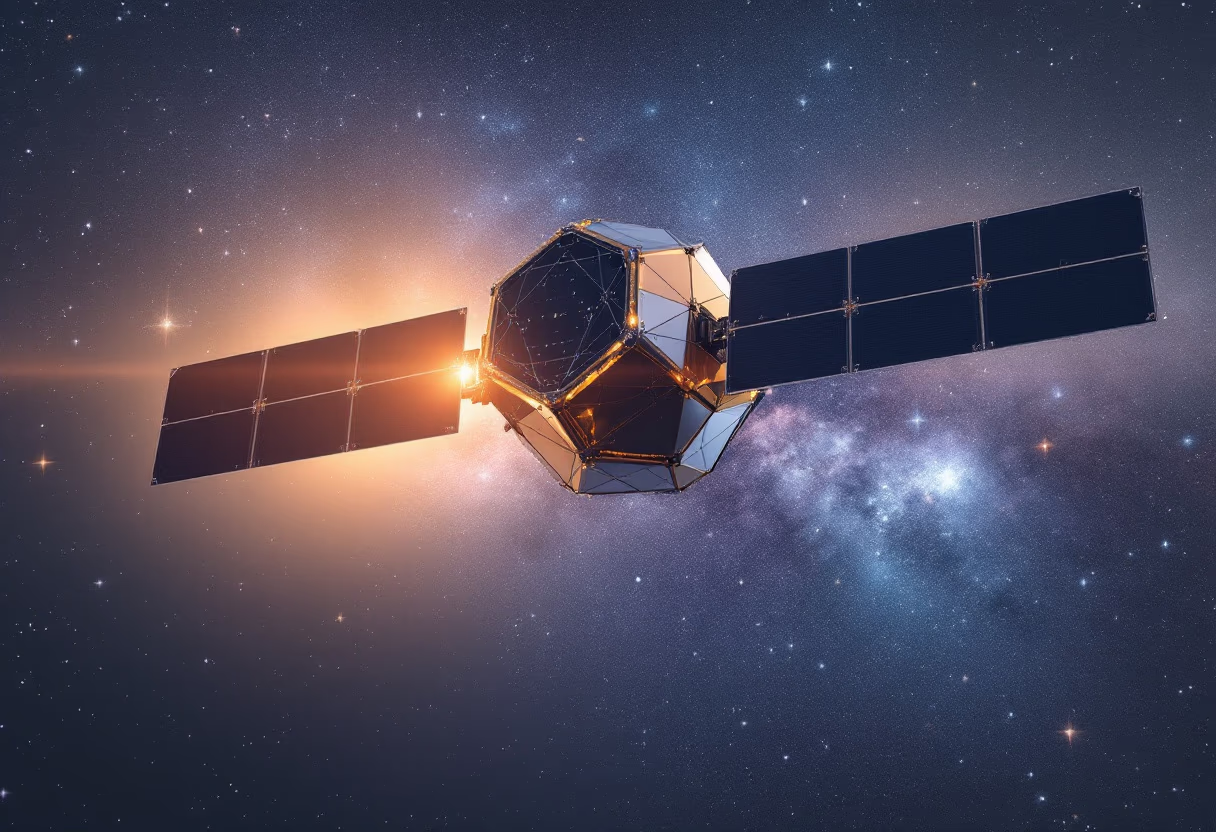 image of spacecraft design (for a space tech)