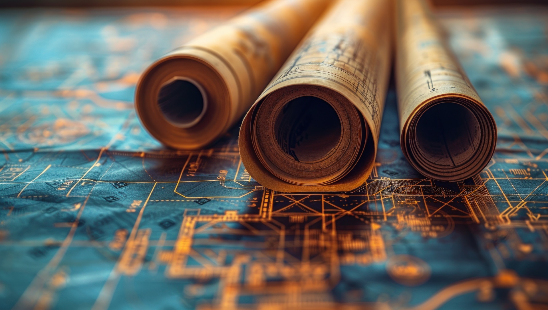 Plans and technical drawings for coordinated execution