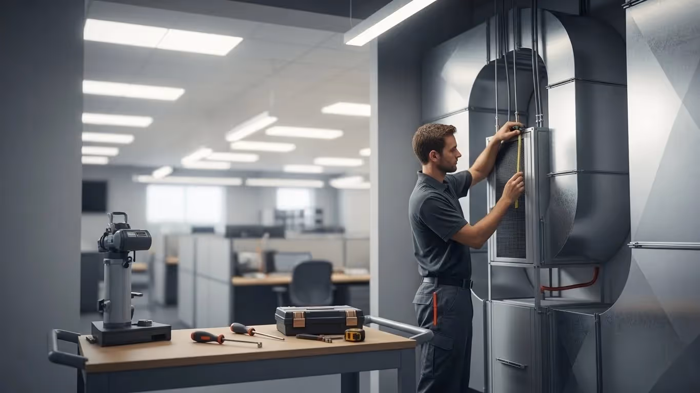 media air cleaner installation