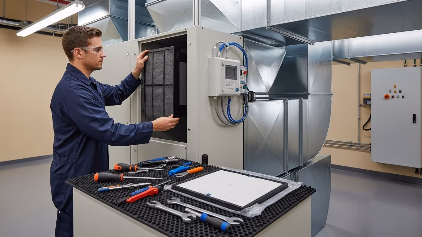 electronic air cleaner replacement