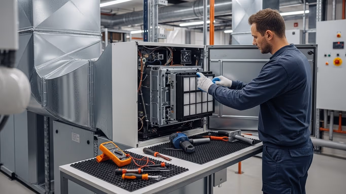 electronic air cleaner replacement