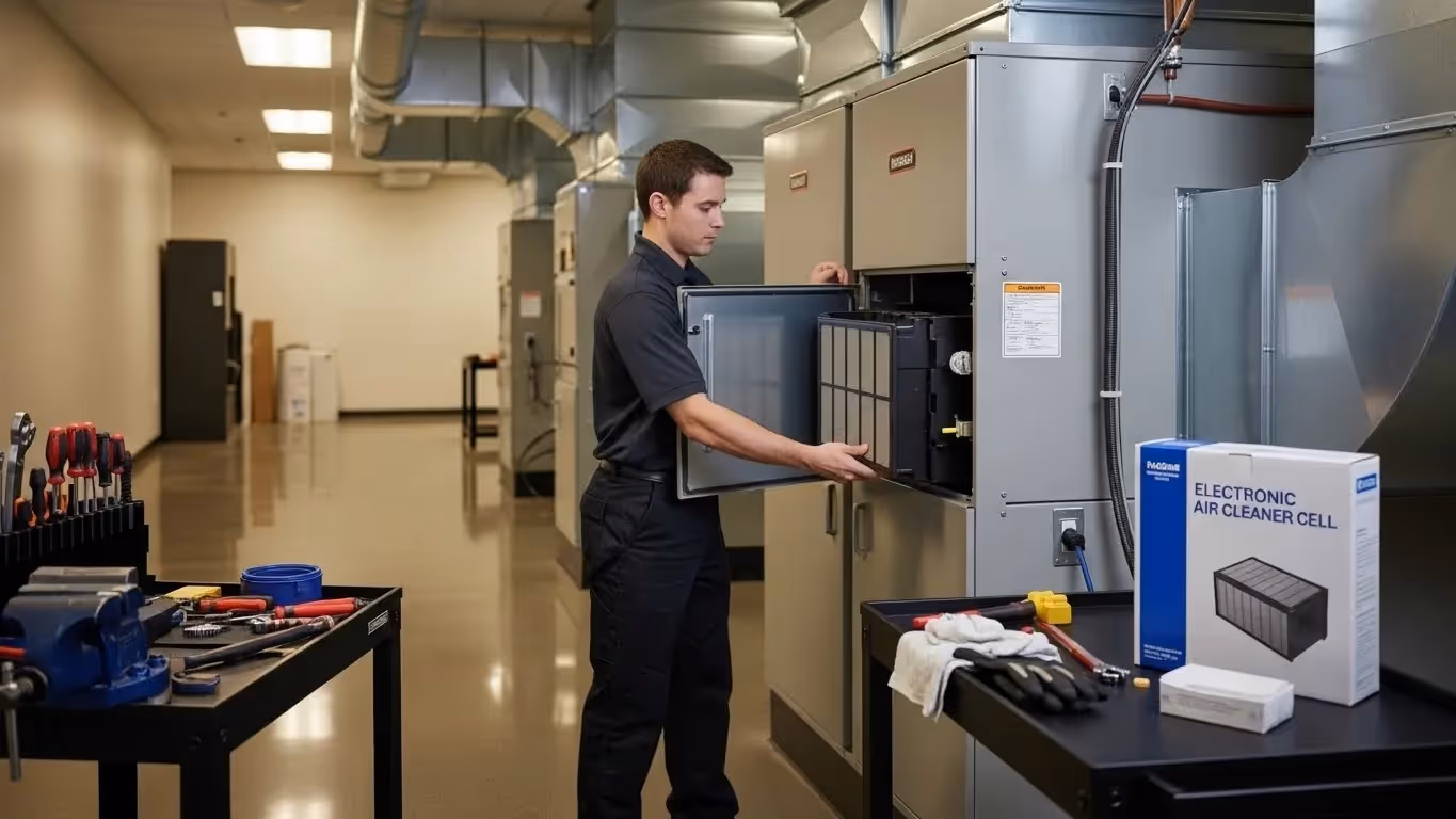 electronic air cleaner replacement