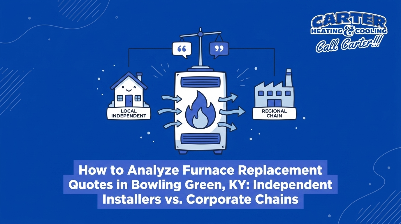 Analyzing Furnace Replacement Quotes: Independent Bowling Green Installers vs. Regional Chains