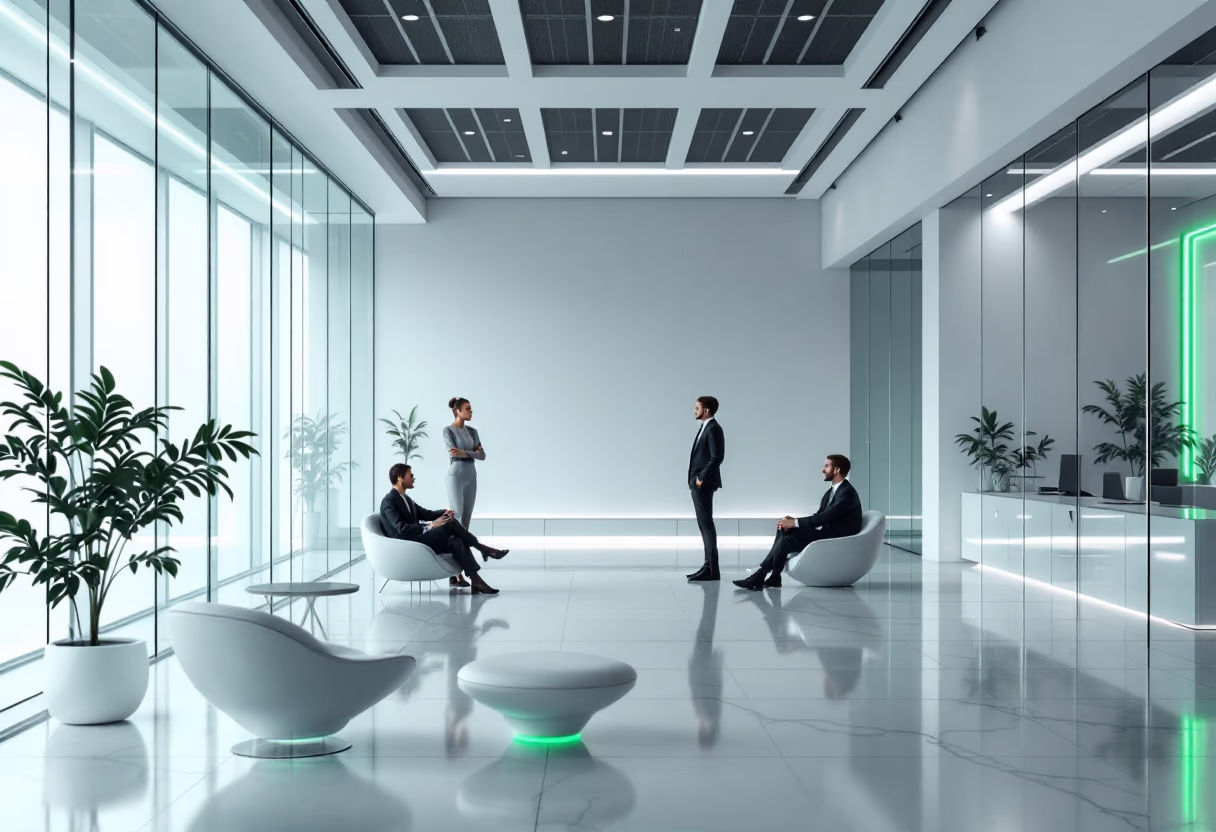 image of a welcoming office environment (for an insurance agency & company)