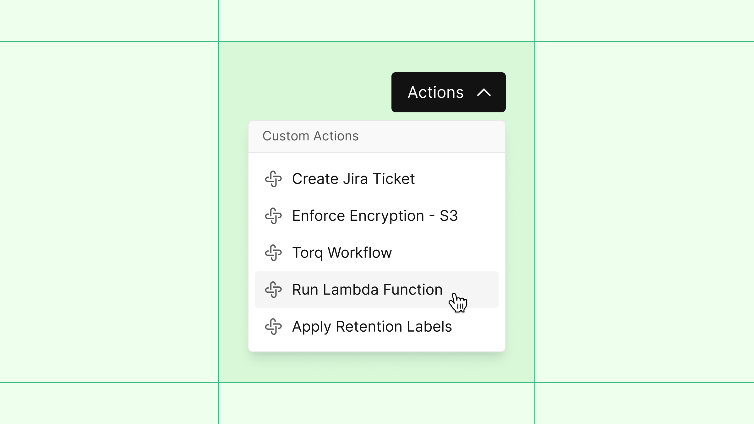 Custom Actions for Remediation