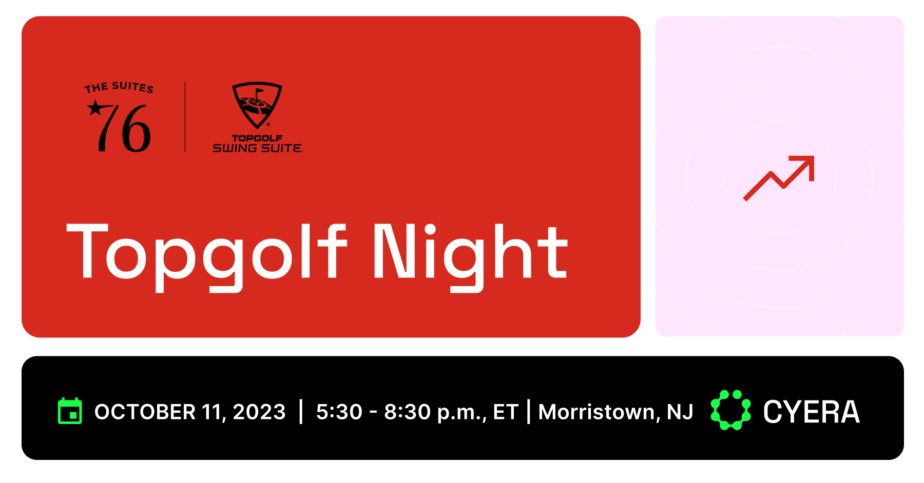 GTMMG event banner – Cyera cybersecurity event promotion