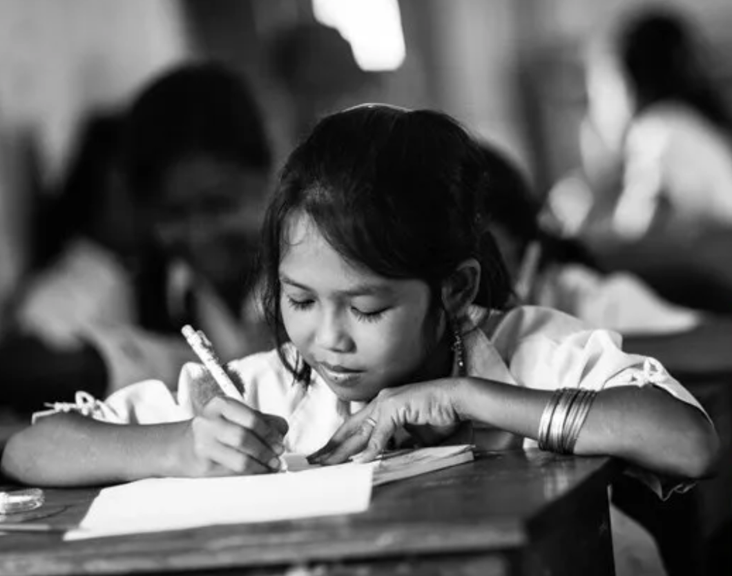 A child studying — B1G1 Quality Education and Reduced Inequalities commitment