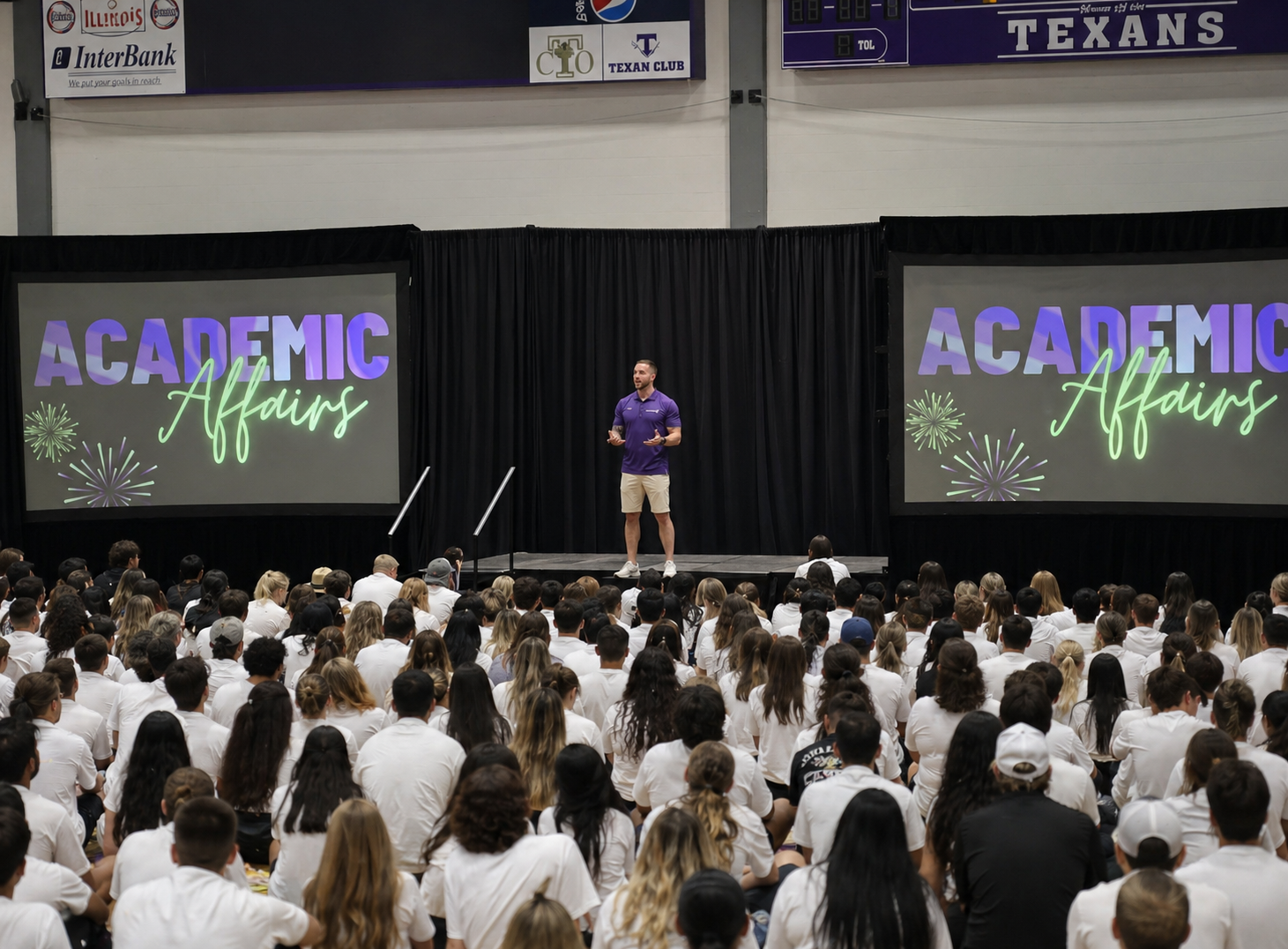 Nathan Marr delivering keynote at Tarleton State University