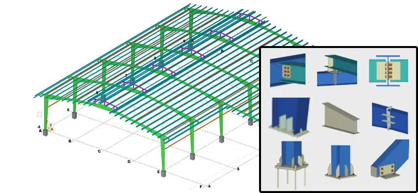 สร้างโกดังสำเร็จรูป โรงงานโครงสร้างเหล็ก ระบบ PEB | TST GROUP