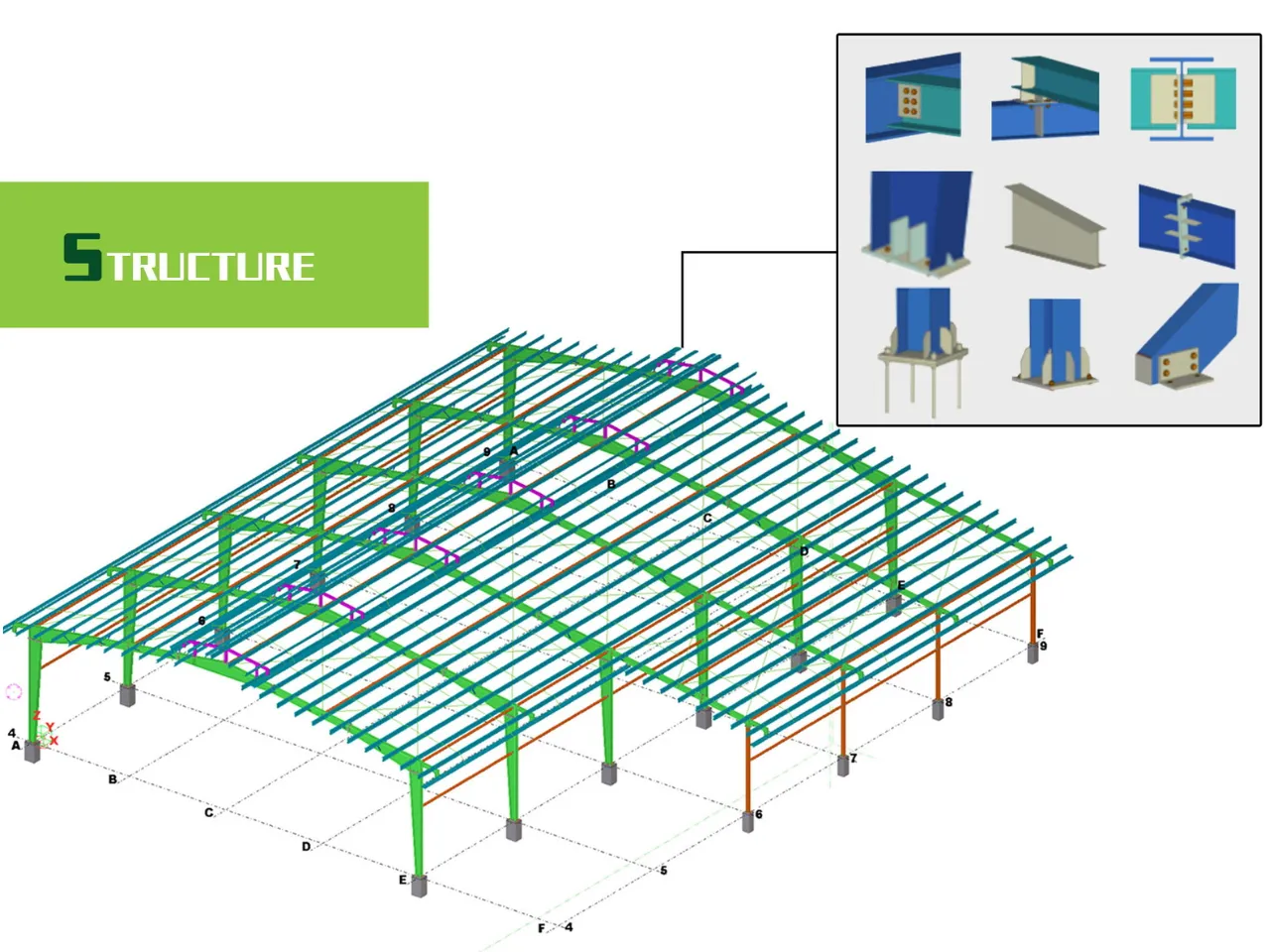 โกดังสำเร็จรูปโครงสร้างเหล็ก PEB พร้อมประตูม้วนขนาดใหญ่ โดย TST GROUP - เหมาะสำหรับ โกดังน็อคดาวน์ และ โกดังเมทัลชีท