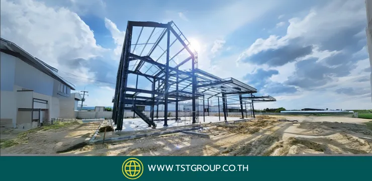 5 เหตุผลที่โกดัง คลังสินค้า โรงงานสมัยใหม่เลือกใช้โครงสร้างเหล็กระบบ PEB