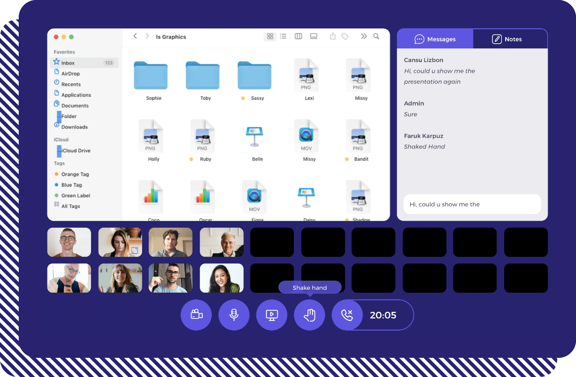 PsyTell, Private Screen Sharing