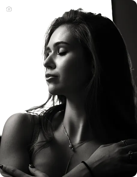 Портретне чорно-біле фото  Pro Photo Academy