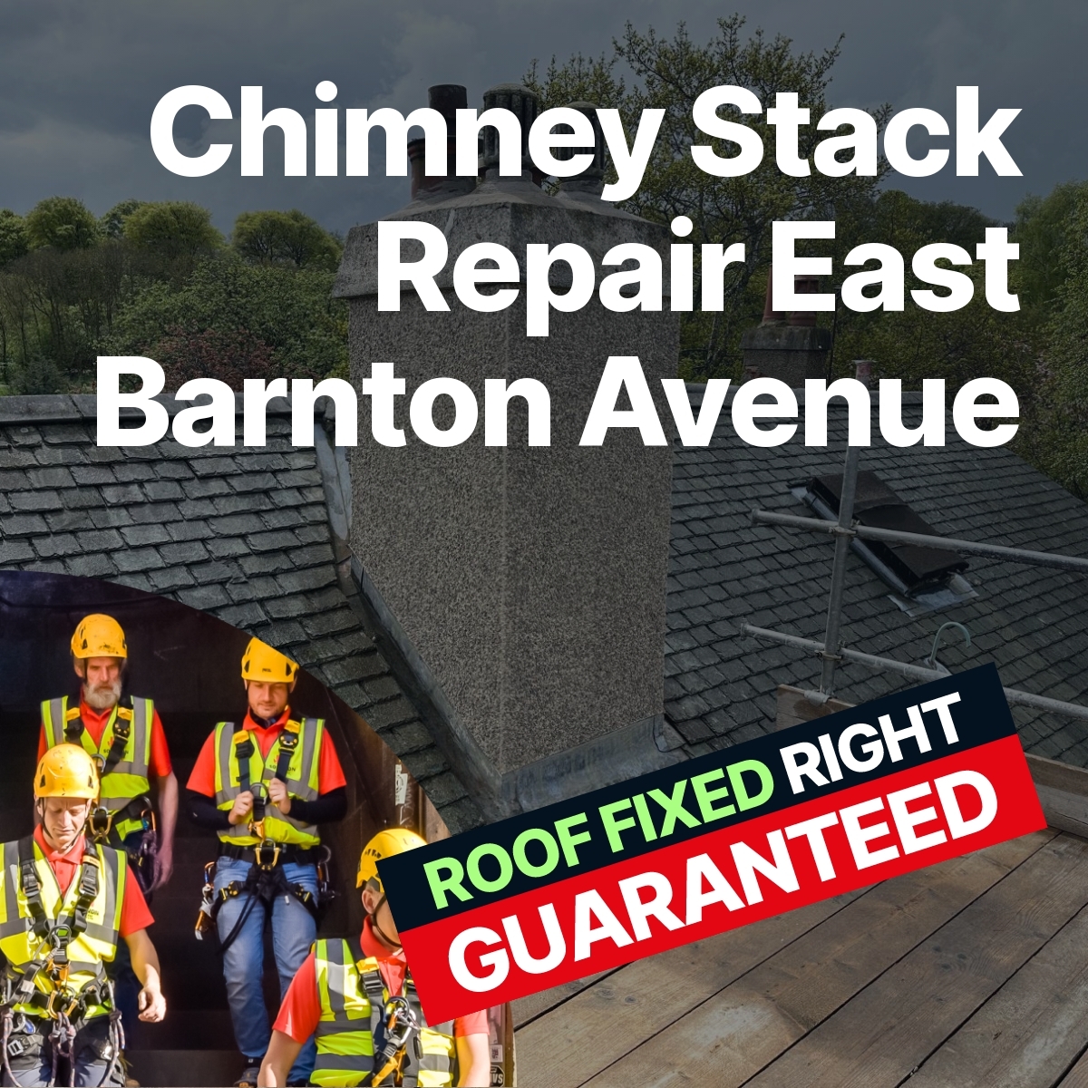Chimney Stack Repair East Barnton Avenue
