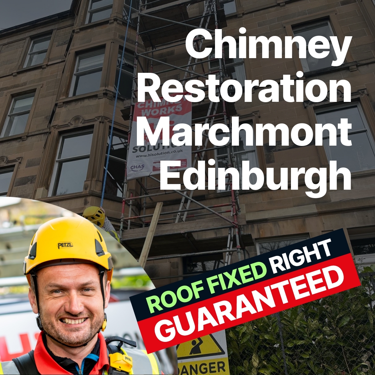 Chimney Restoration Marchmont Edinburgh