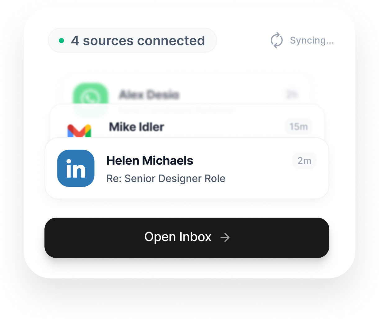 Unified inbox