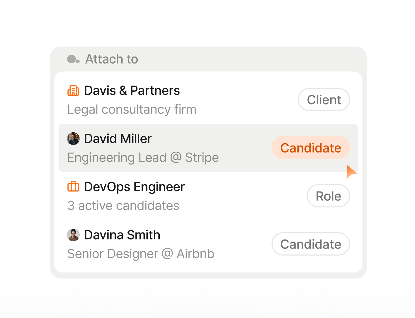 Unified tag-based system