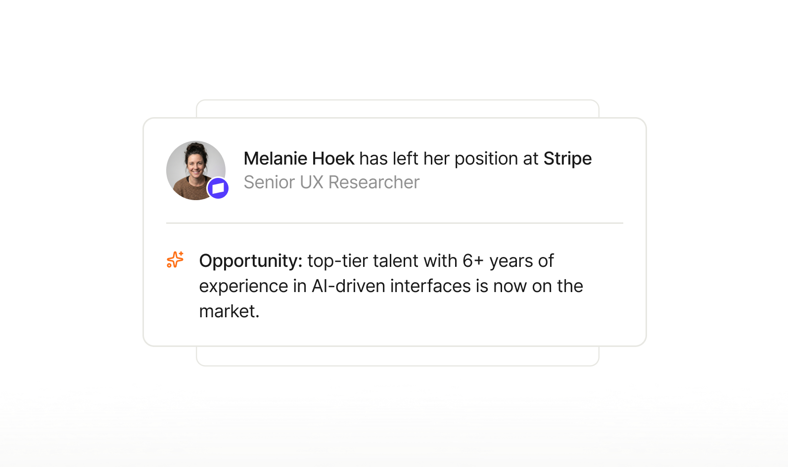 Early hiring signals