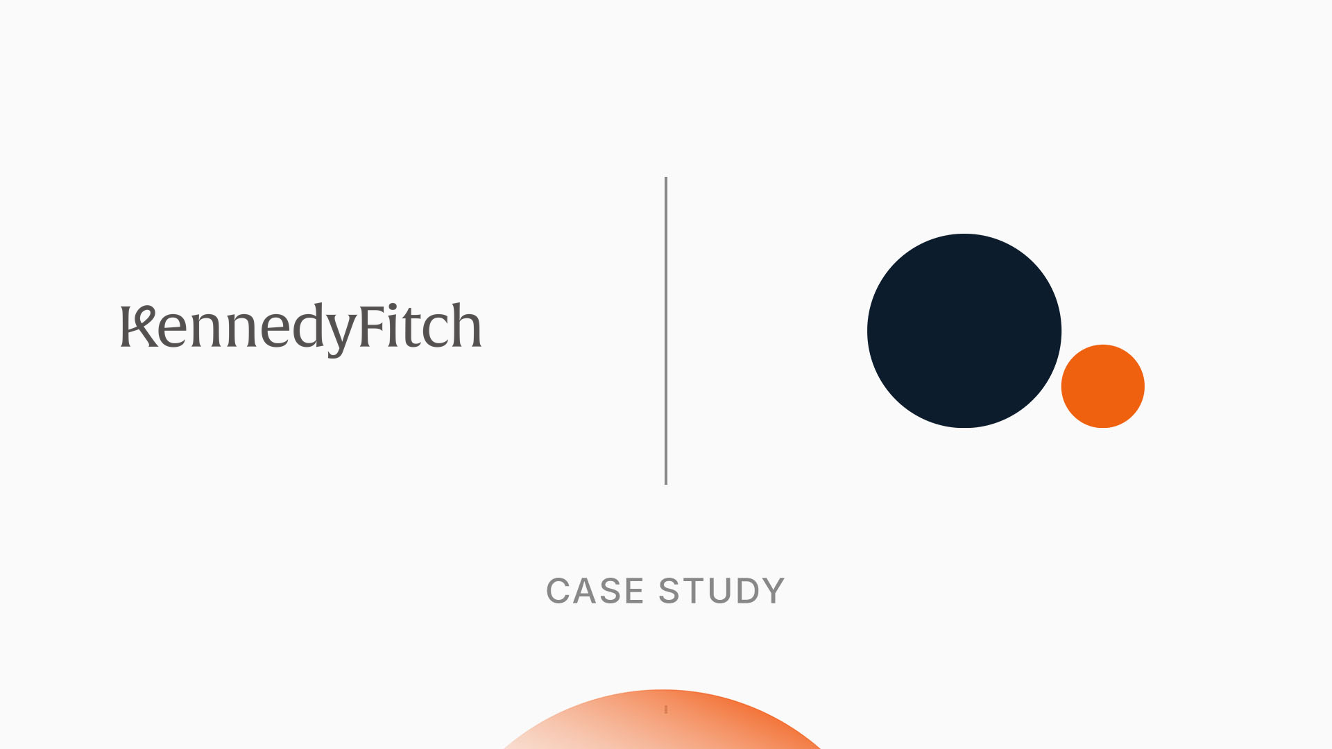 KennedyFitch and Spott logos side by side, case study cover