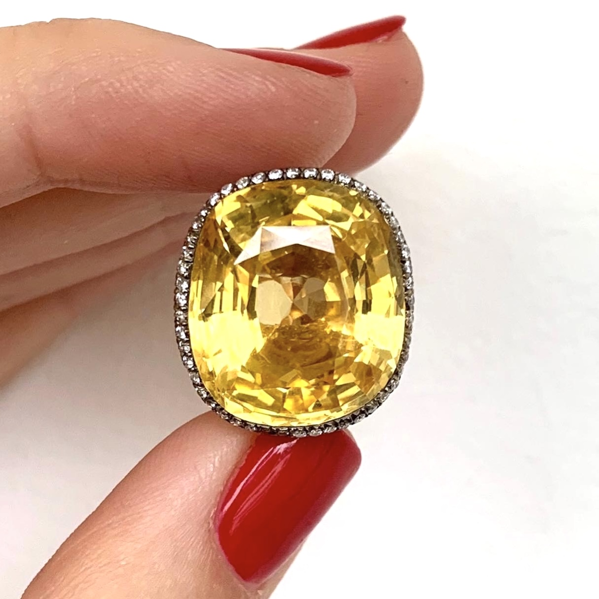 Taffin Yellow Sapphire Ring