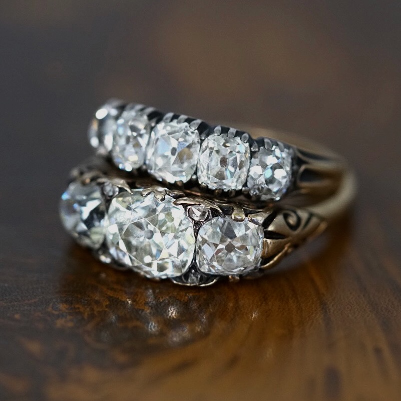 Our one-of-a-kind stackable rings from the Illuminate collection
