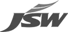 JSW company logo.