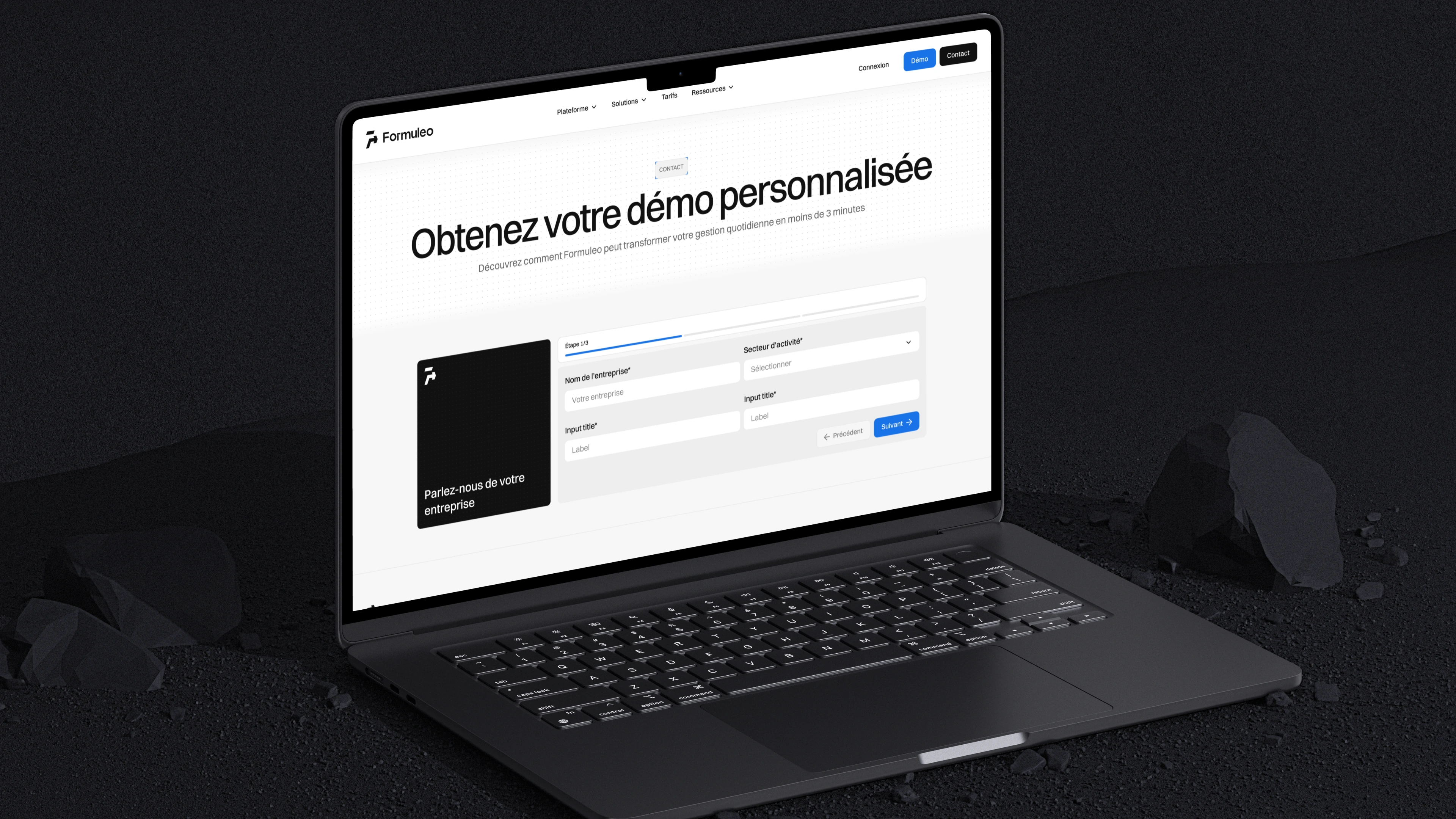 formuleo laptop form