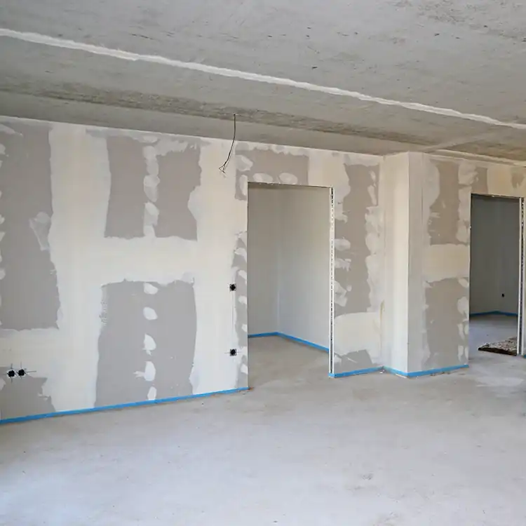 Trockenbaukonstruktion im Innenausbau von Buli-Bau.