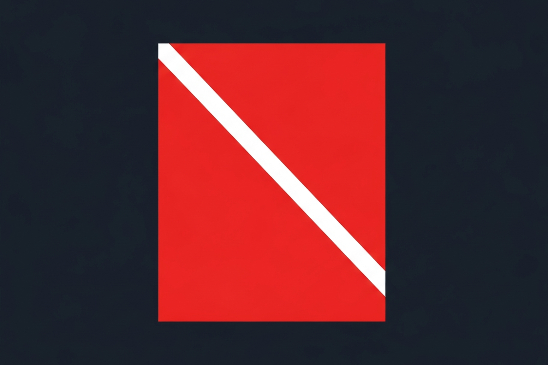 Abstract flat geometric illustration representing ecommerce data analytics with dark background and red accents