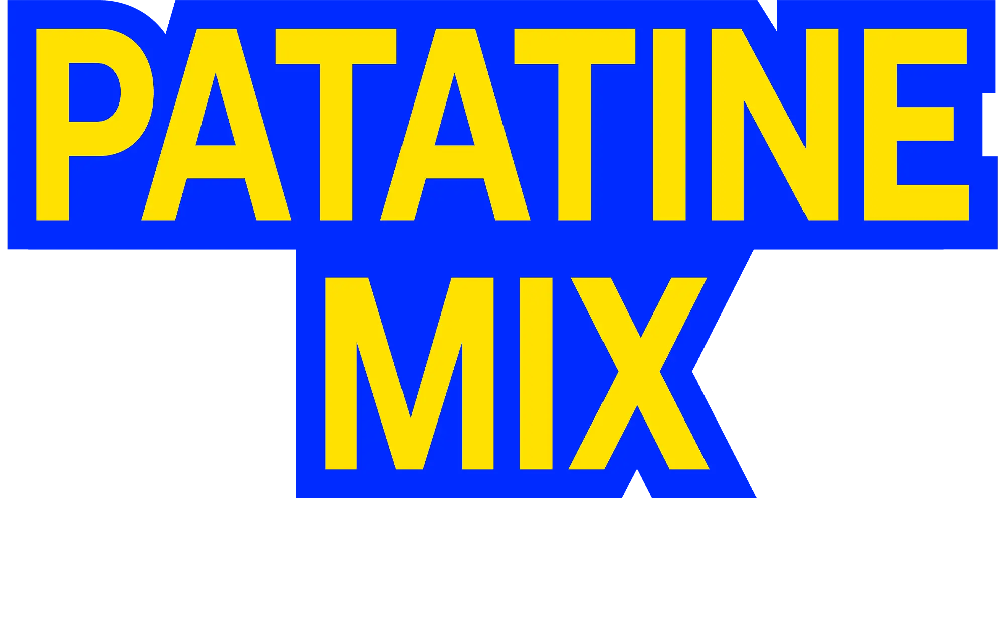 Scritta Patatine Mix Patty