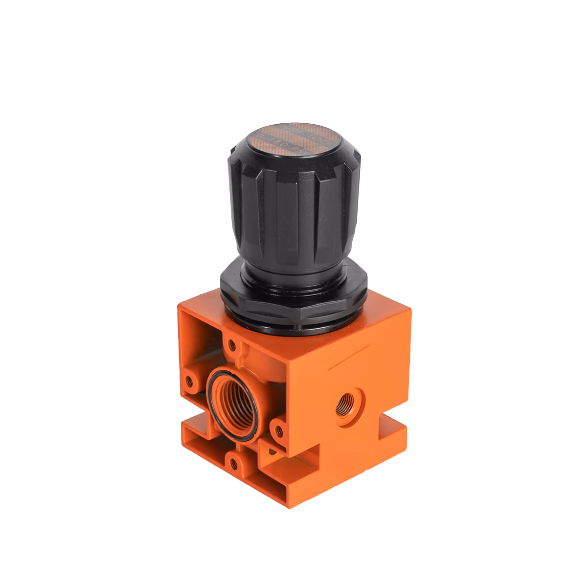 Industrial air pressure regulator.
