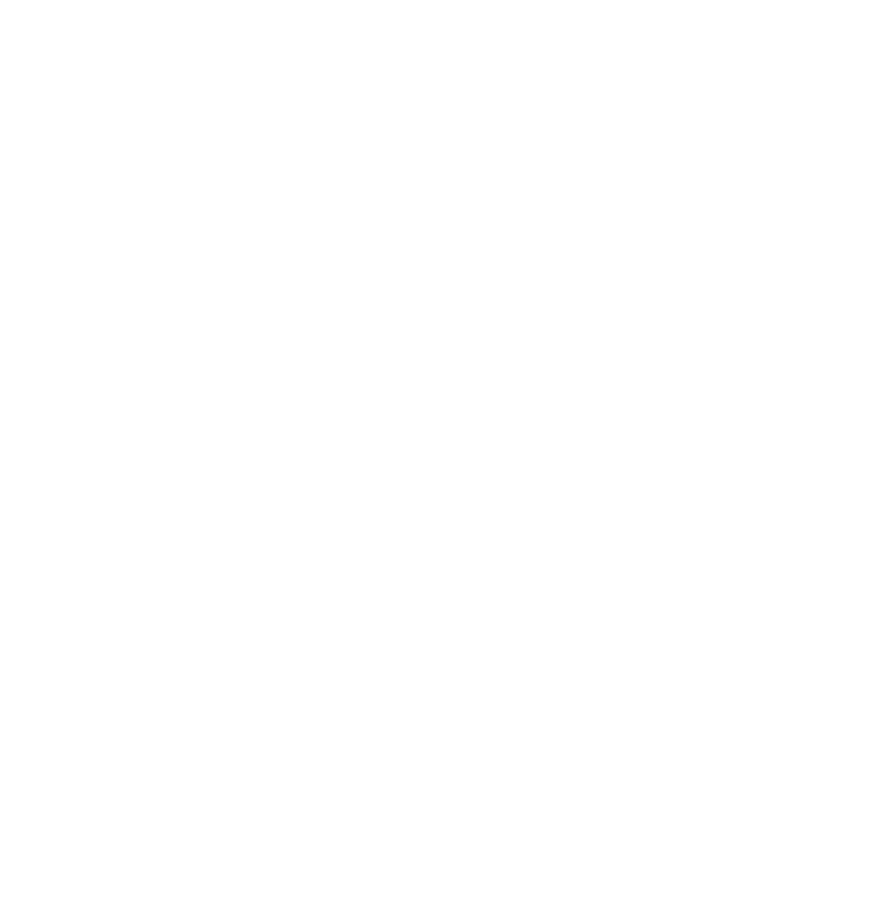 Gebogen witte pijl naar links op zwarte achtergrond.