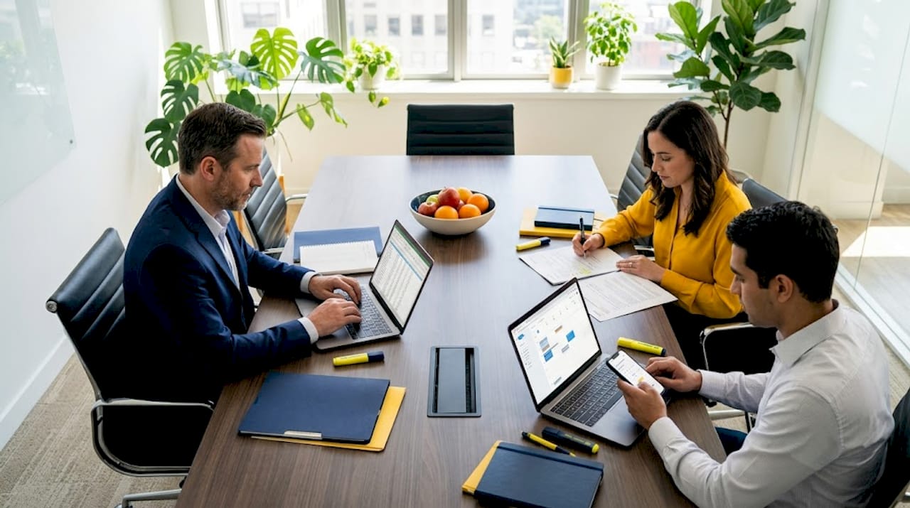 Office team uses spreadsheets and email workarounds