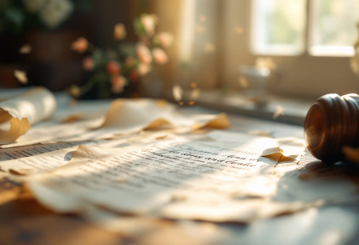 image of old legal documents